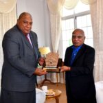 Presentation of Credence, High Commissioner Tebuai Uaai to President Ratu Wiliame Maivalili